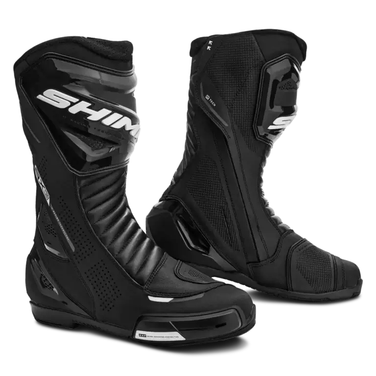 Buty motocyklowe damskie SHIMA RX-3 czarnybiały
