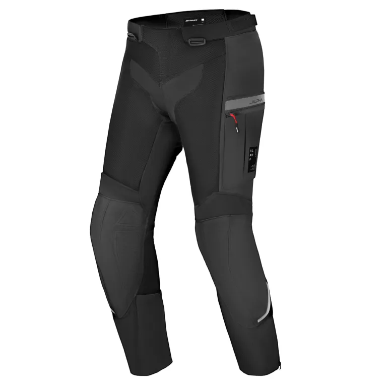 ALPHA MEN PNT BLK 3XL