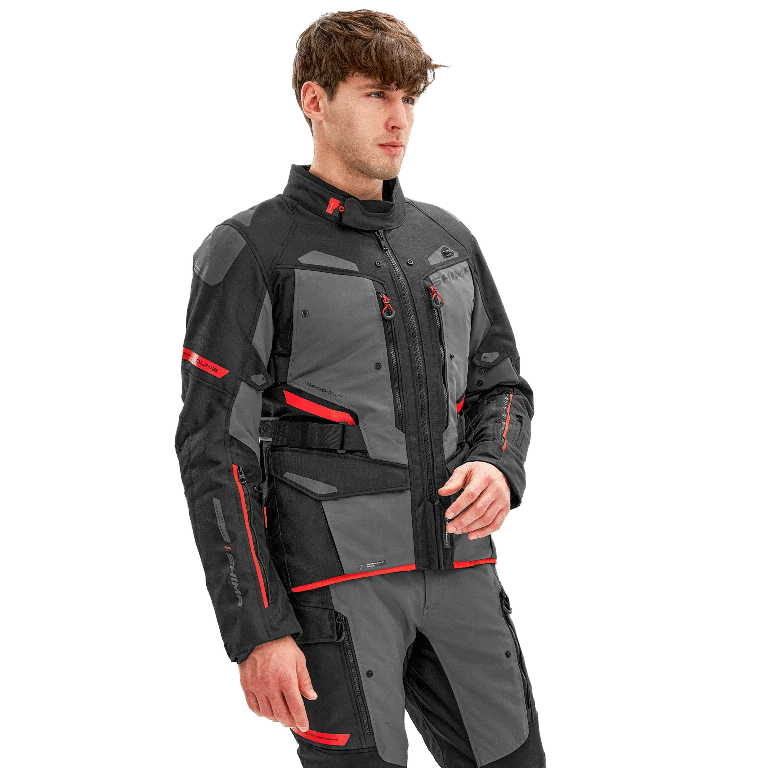 DUNE MEN JKT RED S - obrazek 4