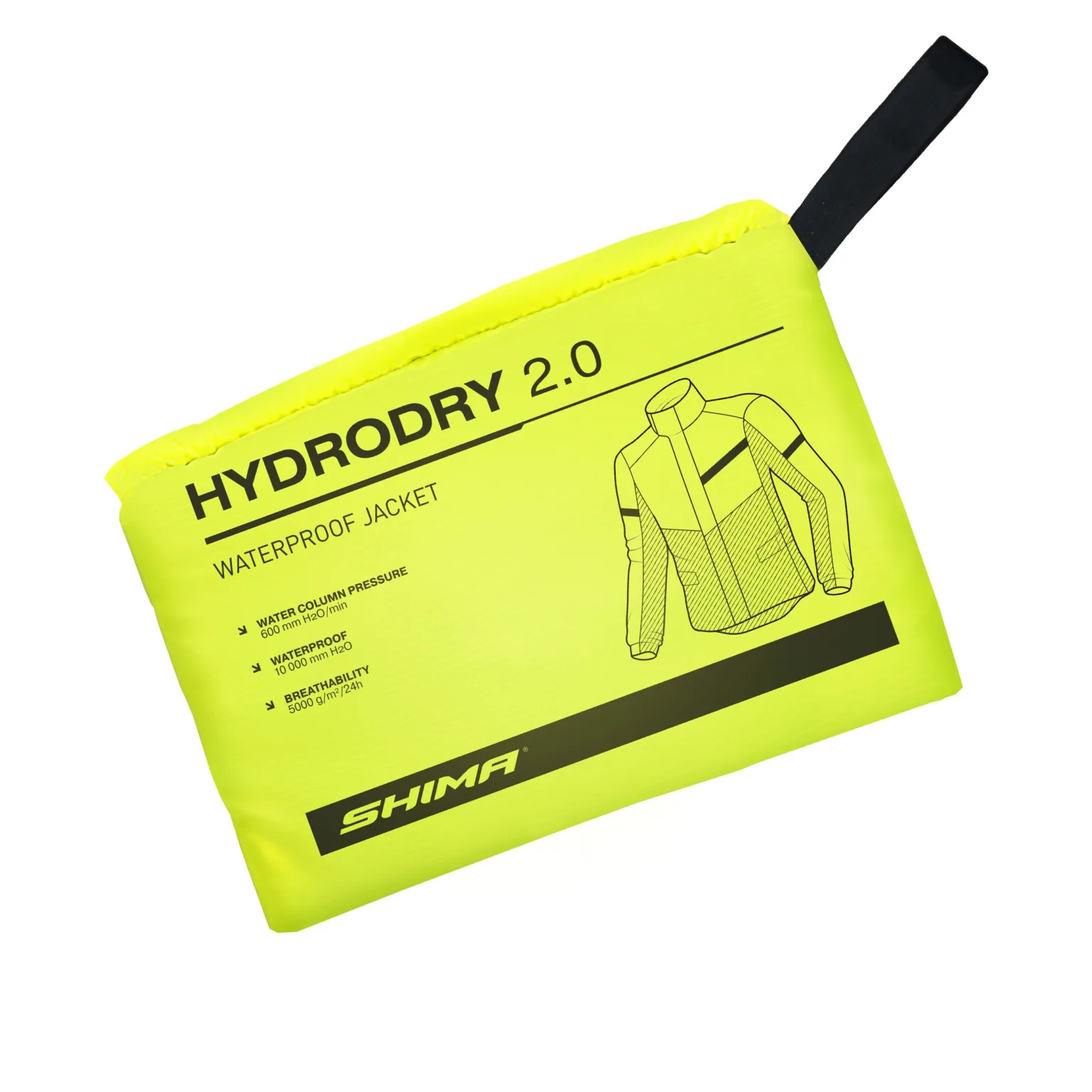 HYDRODRY 2.0 JKT BLK/FL 3XL - obrazek 3