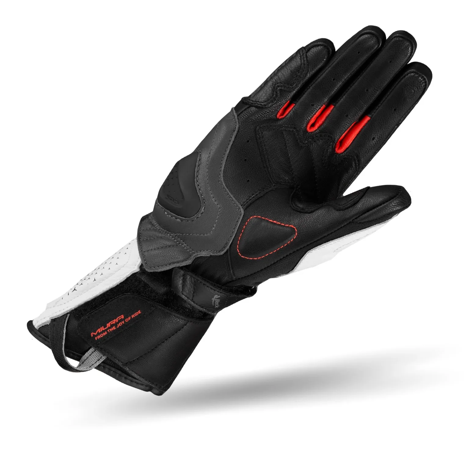 MIURA GLOVES RED FLUO XS - obrazek 2
