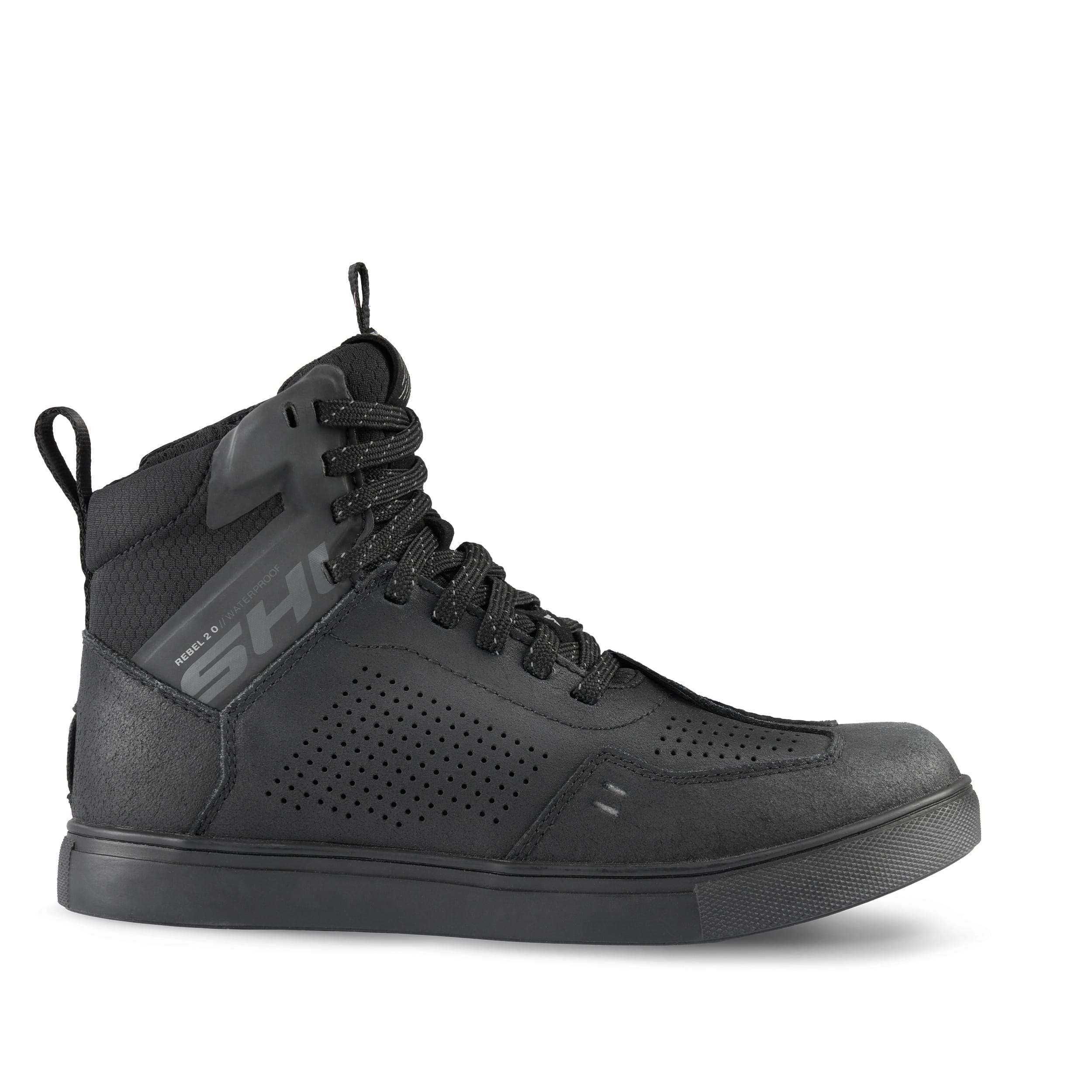 Buty motocyklowe wodoodporne SHIMA REBEL 2.0 WP czarny - obrazek 2