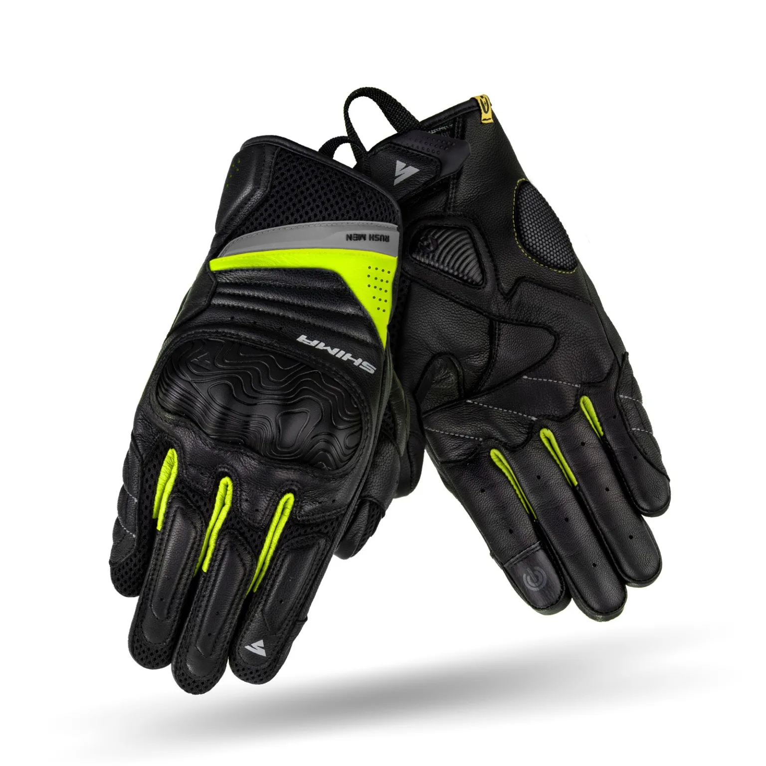 RUSH GLOVES MEN FLUO S - obrazek 3