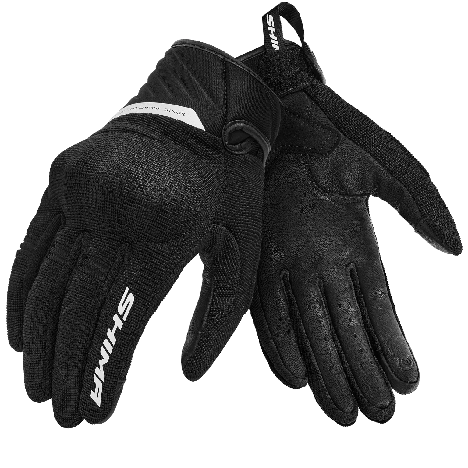 SONIC LADY GLV BLK/WHT XS - obrazek 2