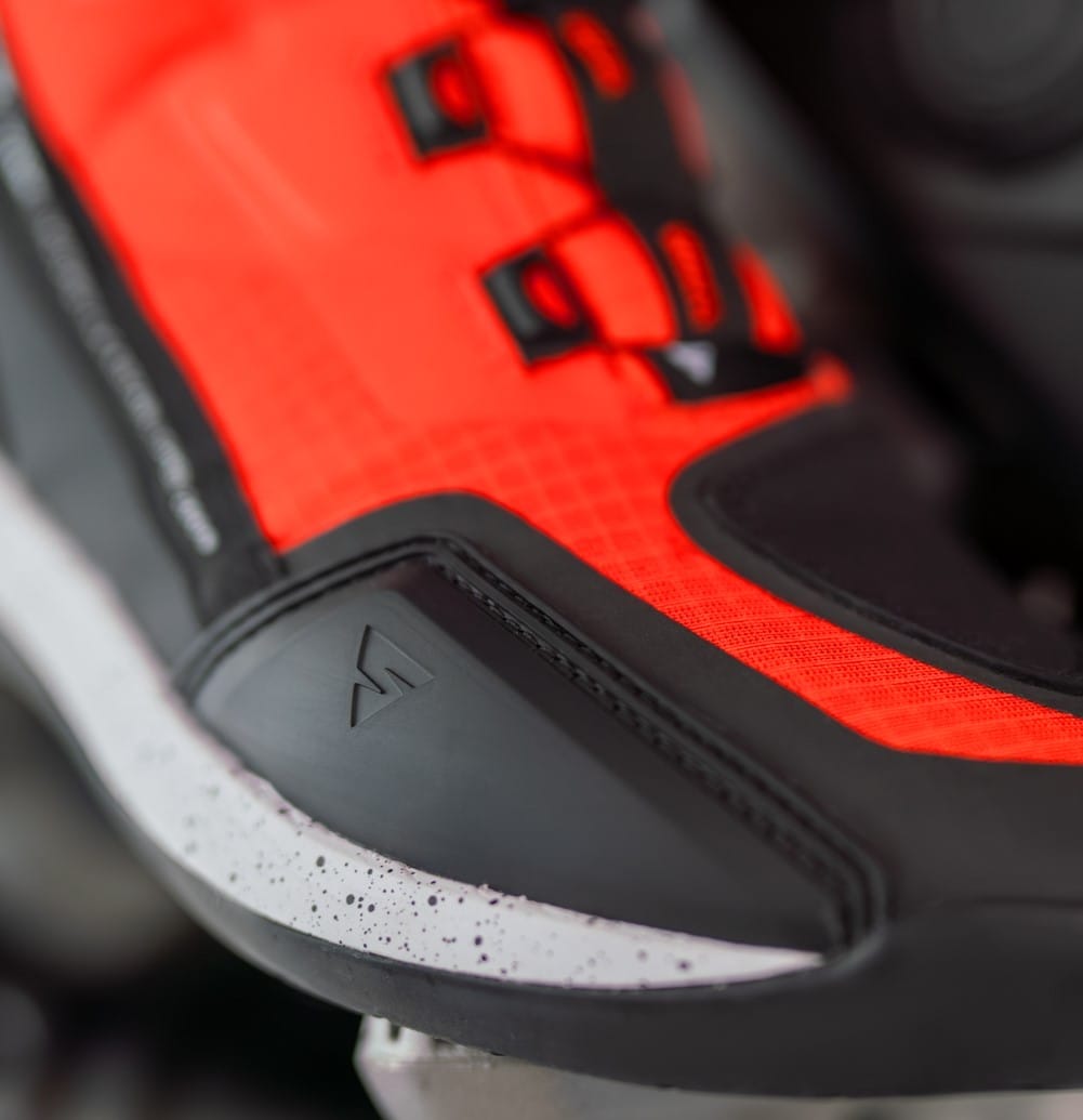 Buty motocyklowe SHIMA TAKESHI czarny/czerwony - obrazek 5