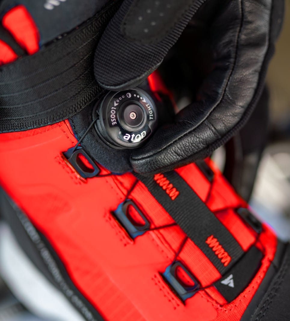 Buty motocyklowe SHIMA TAKESHI czarny/czerwony - obrazek 7