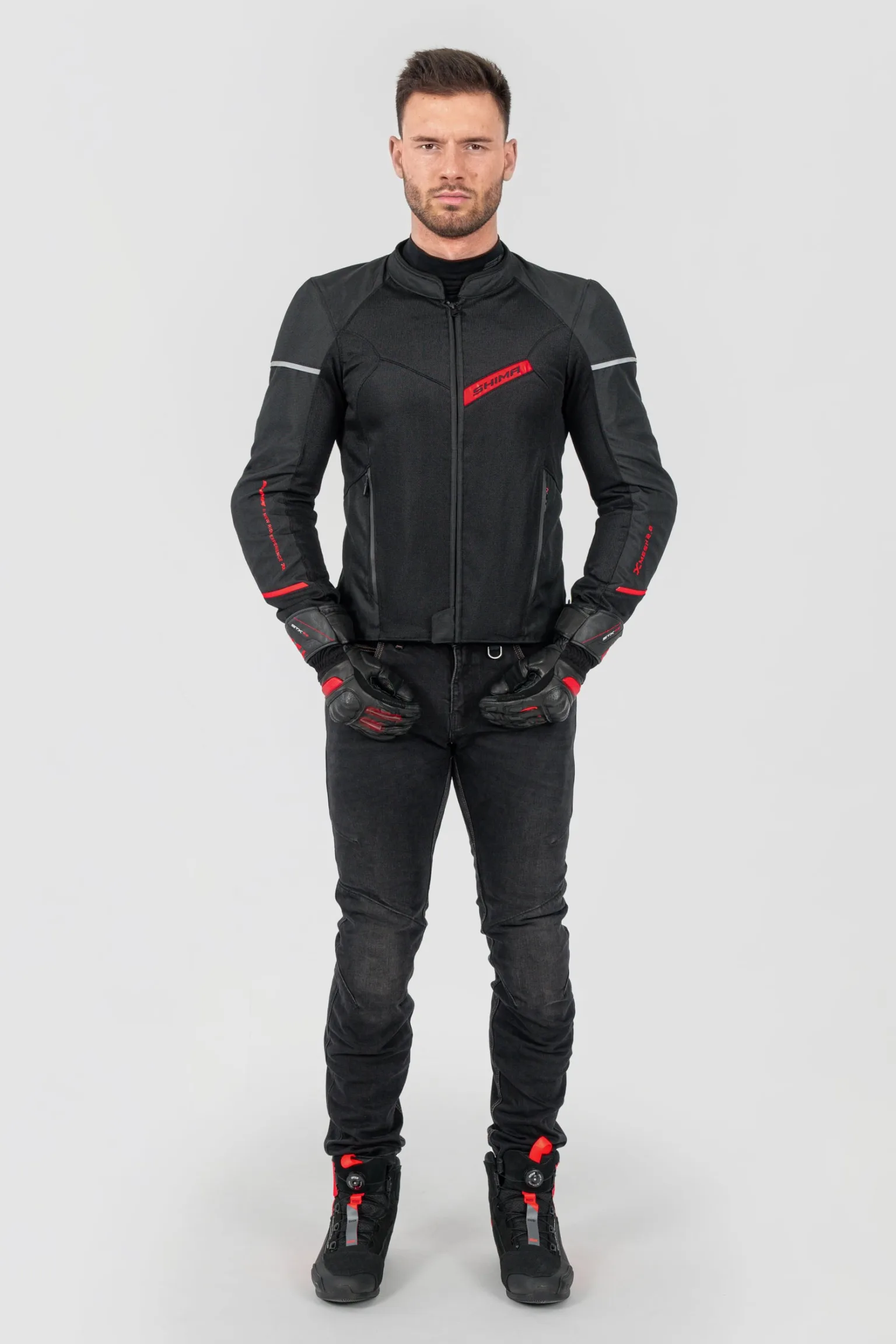 X-MESH 2.0 MEN JKT BLK 3XL - obrazek 4