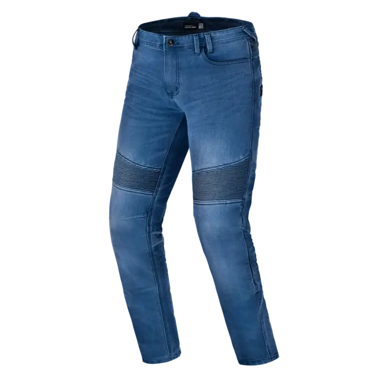 Spodnie motocyklowe jeansowe SHIMA ZENITH niebieskie