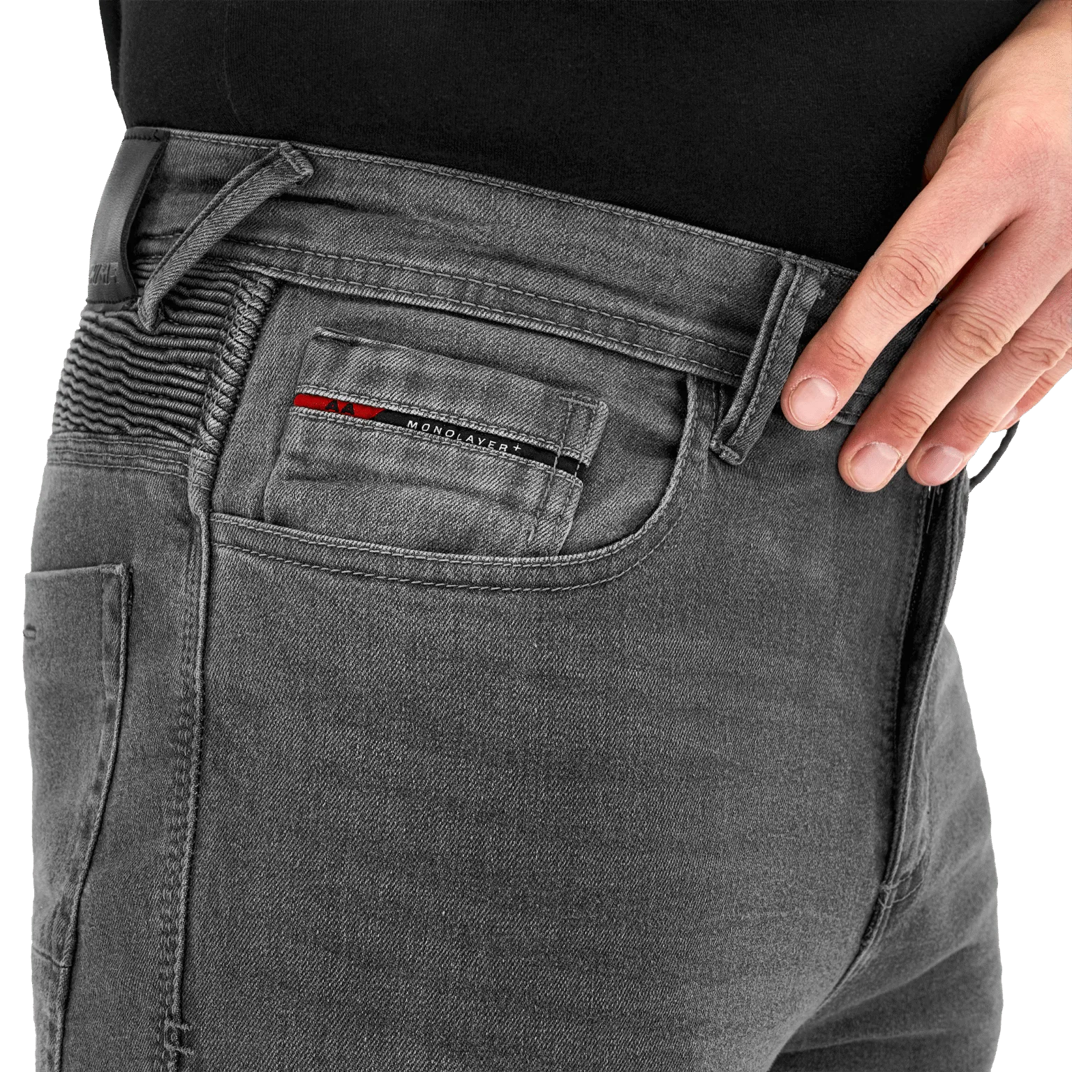 ZENITH MEN PNT GREY 30/32 - obrazek 7