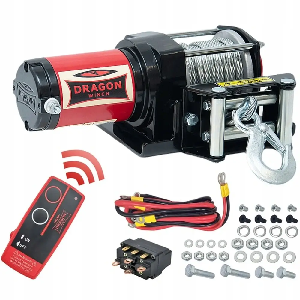 Wyciągarka elektryczna Dragon Winch 12V 3000 lbs 1360 kg