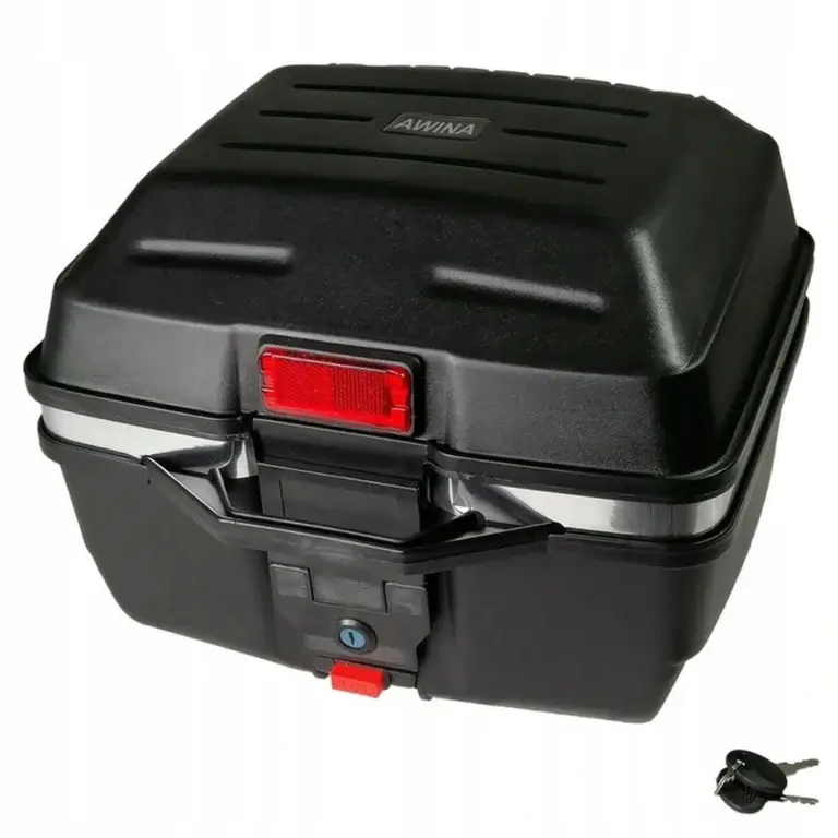 Kufer motocyklowy wypinany z oparciem 24L