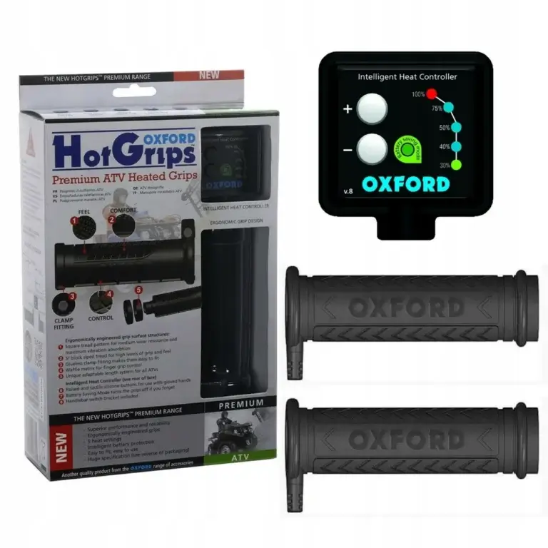 Manetki podgrzewane do quada OXFORD PREMIUM ATV  OF770