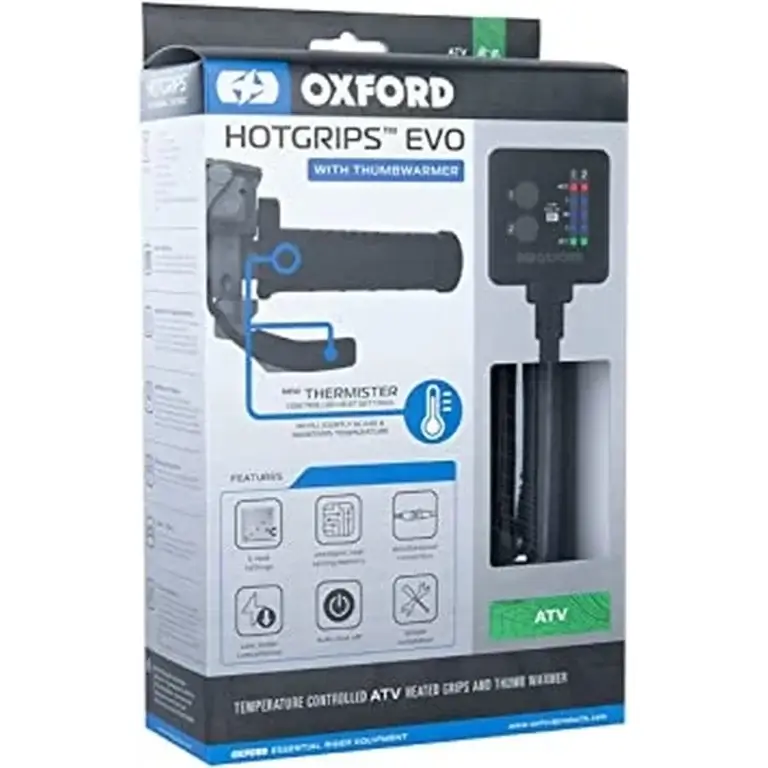 Manetki podgrzewane do quada OXFORD EVO ATV + kciuk podgrzewany