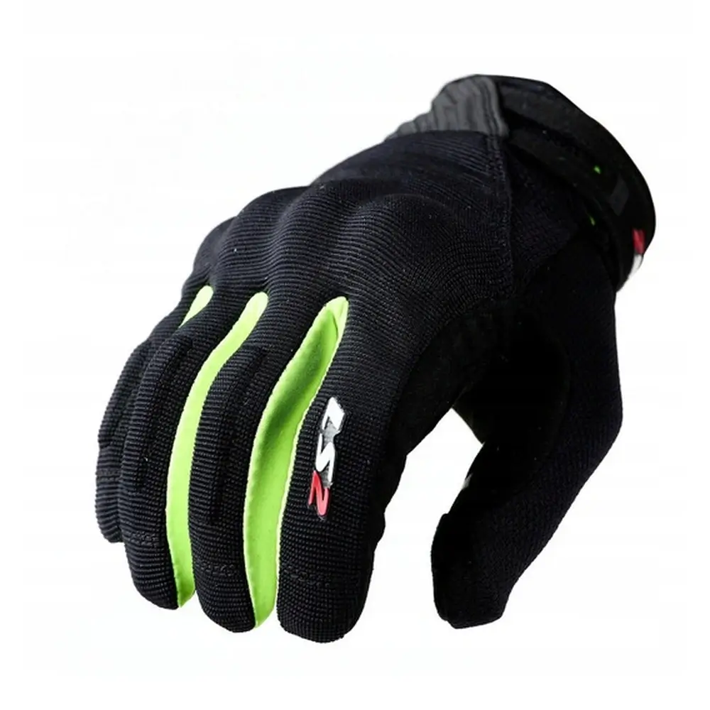 Rękawice motocyklowe LS2 DART 2 z ochraniaczami czarny/fluo - obrazek 7