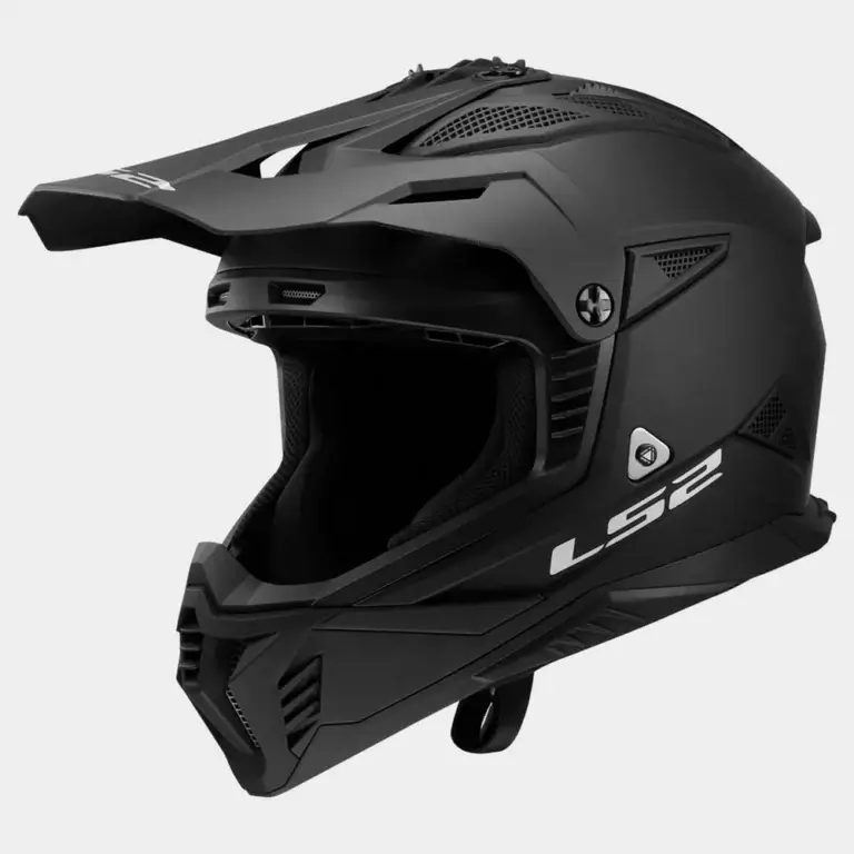 Kask LS2 MX708 FAST II CROSS ENDURO QUAD czarny mat + Latarka Gratis