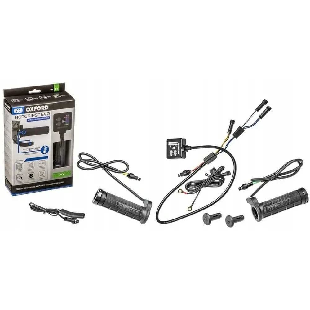 Manetki podgrzewane do quada OXFORD EVO ATV + kciuk podgrzewany - obrazek 2