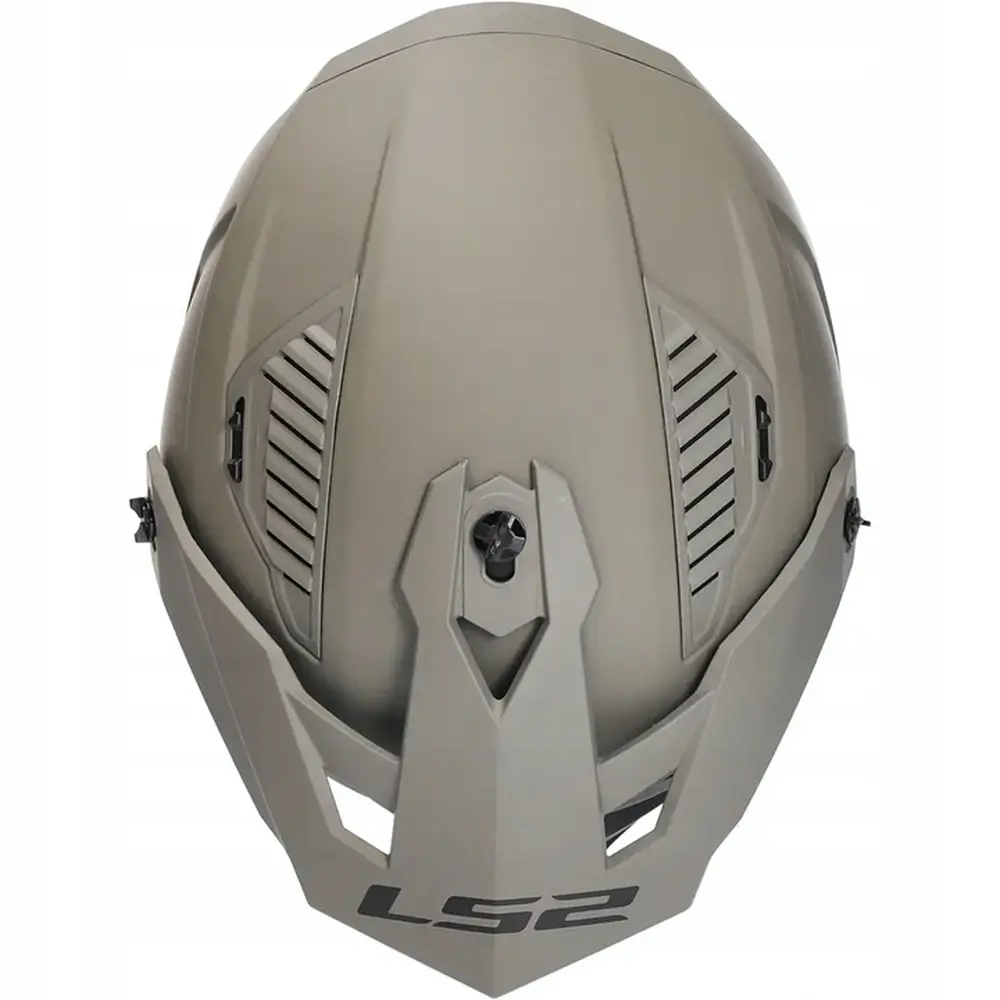 Kask motocyklowy LS2 OF606 SAND odpinana szczęka zielony - obrazek 5