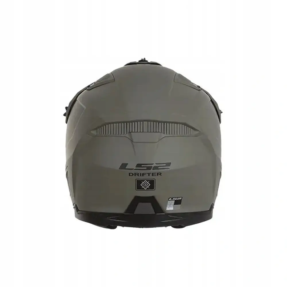 Kask motocyklowy LS2 OF606 SAND odpinana szczęka zielony - obrazek 6