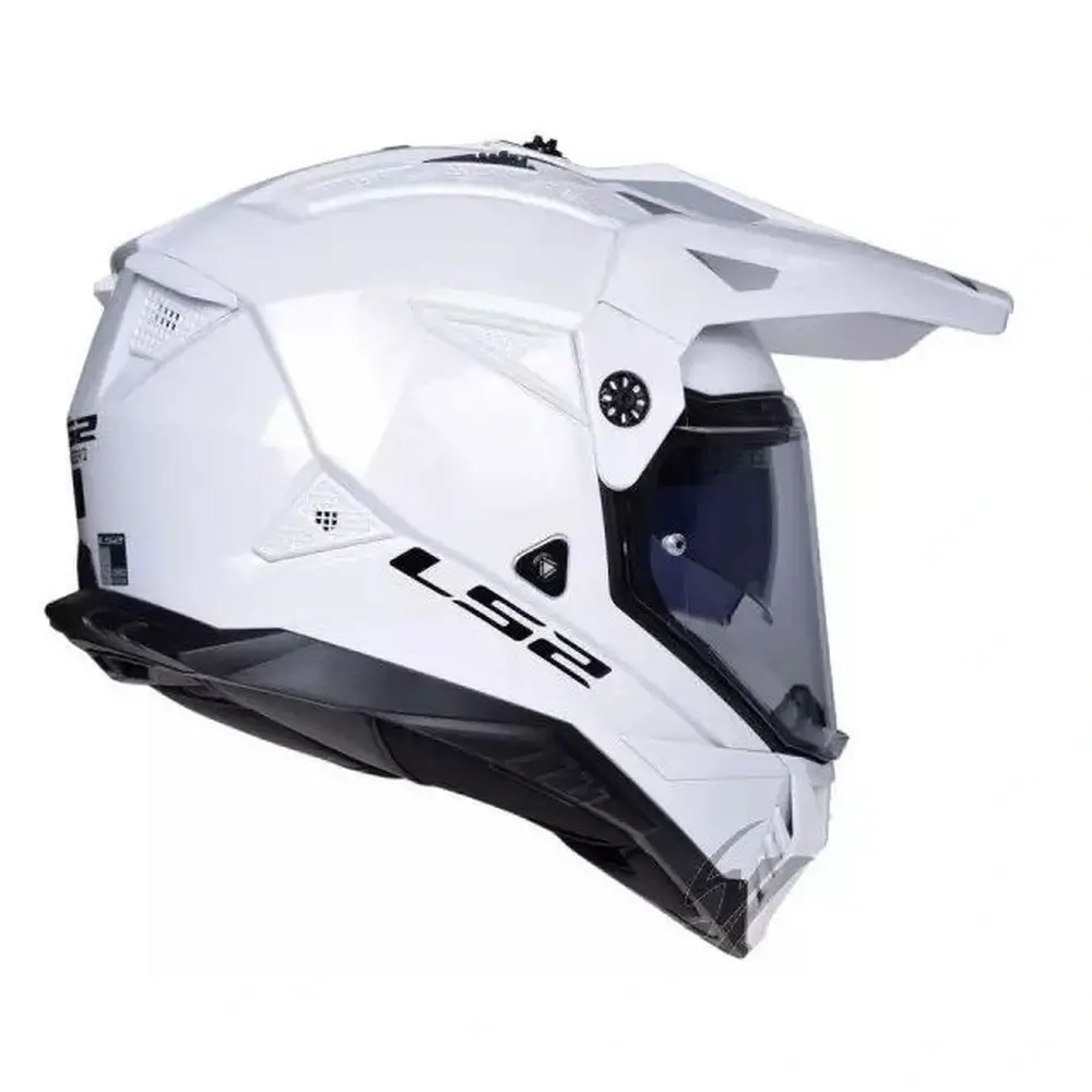 Kask enduro LS2 MX702 PIONEER II CROSS QUAD biały - obrazek 3