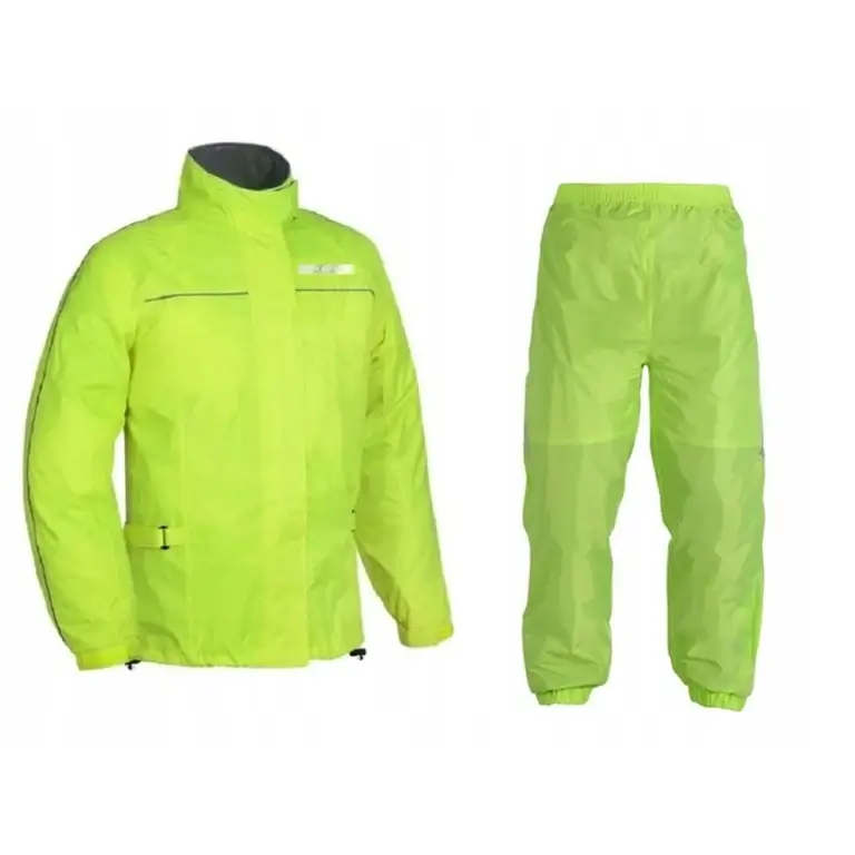Kombinezon wodoodporny przeciwdeszczowy BIKETEC RAIN SEAL fluo