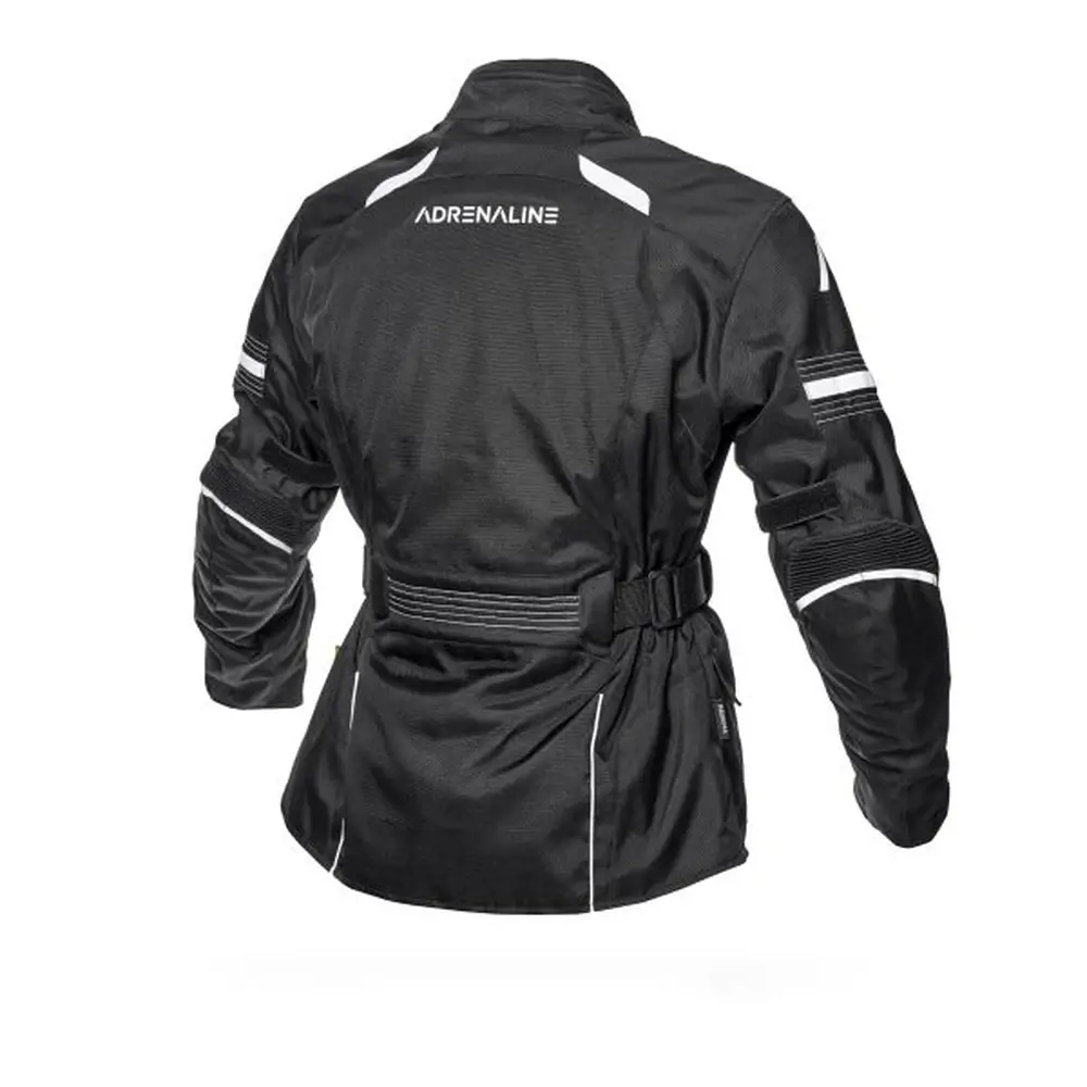 Kurtka motocyklowa Adrenaline ELSA PPE z ochraniaczami czarny - obrazek 2