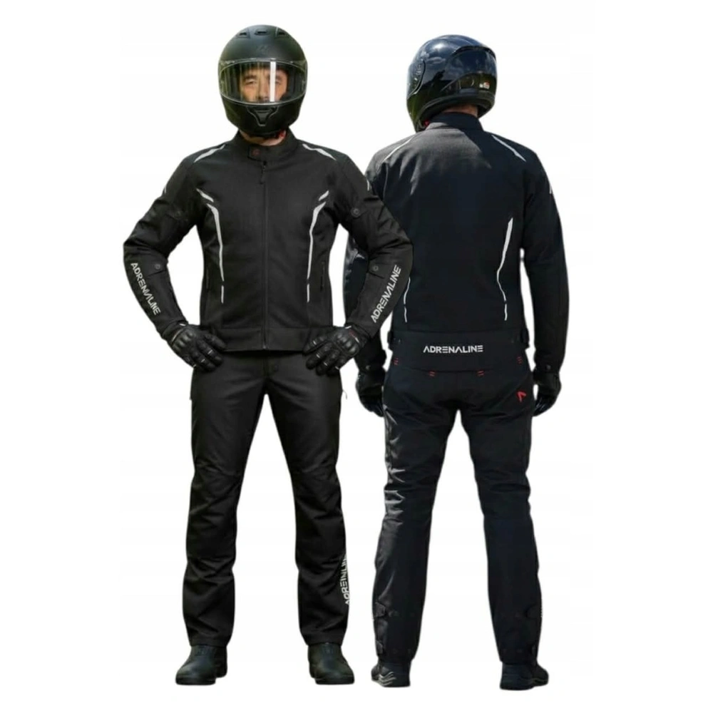 Kurtka motocyklowa Adrenaline MESHTEC 2.0 PPE z ochraniaczami czarny - obrazek 9