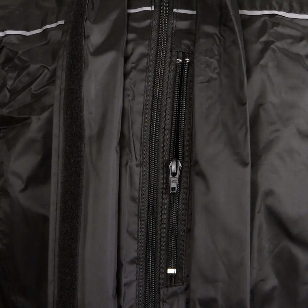 Kurtka wodoodporna przeciwdeszczowa BIKETEC RAINSEAL czarny - obrazek 4