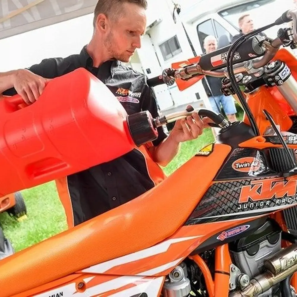 Kanister na paliwo zbiornik szybkiego tankowania POLISPORT 20L - obrazek 2