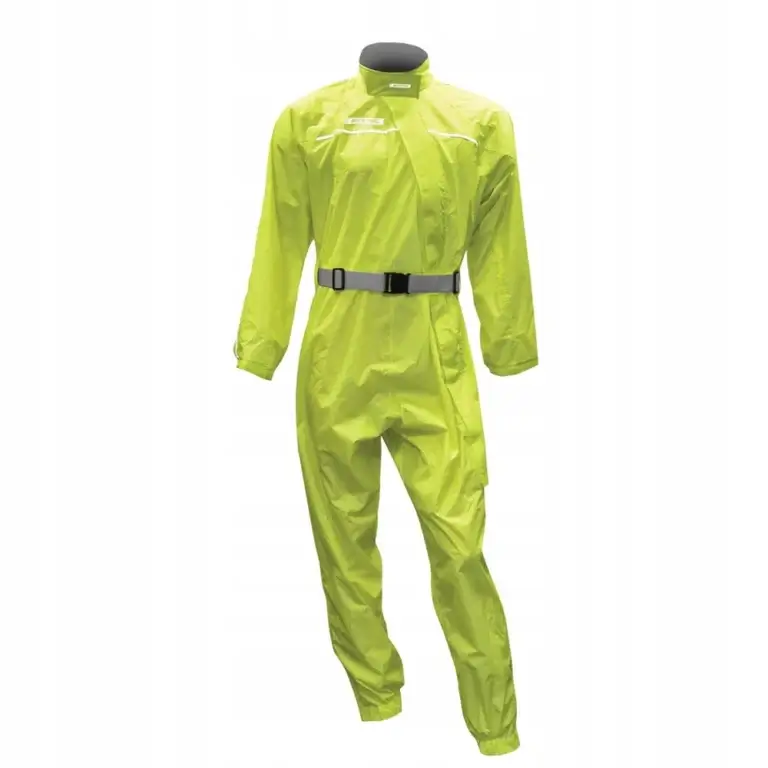 Kombinezon jednoczęściowy wodoodporny przeciwdeszczowy BIKETEC RAINSEAL fluo