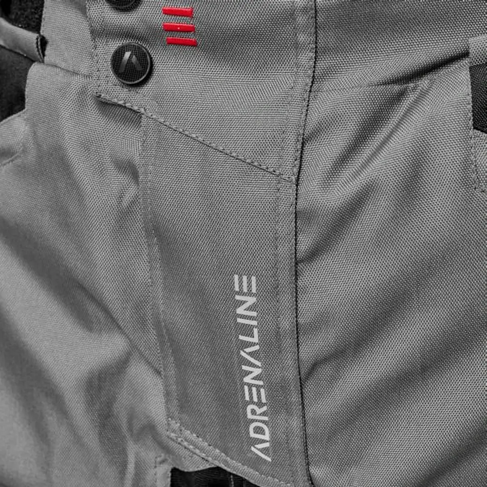 Spodnie motocyklowe Adrenaline SOLDIER PPE z ochraniaczami szary - obrazek 3