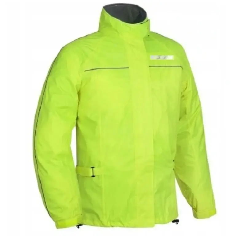 Kurtka wodoodporna przeciwdeszczowa BIKETEC RAINSEAL fluo