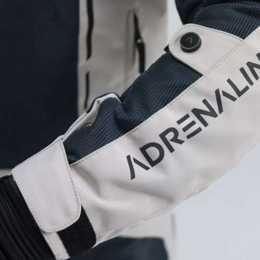 Kurtka motocyklowa Adrenaline MESHTEC 2.0 PPE z ochraniaczami szary - obrazek 12