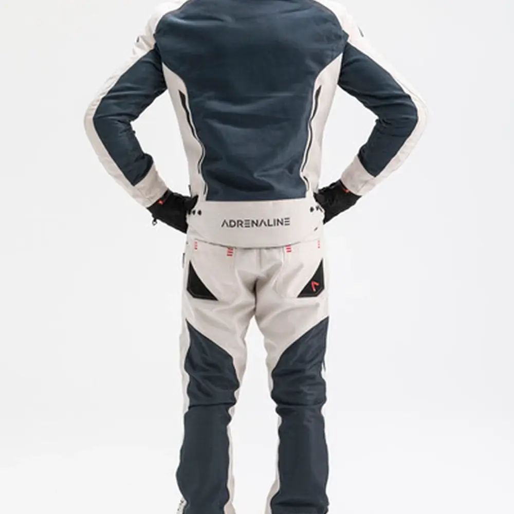 Kurtka motocyklowa Adrenaline MESHTEC 2.0 PPE z ochraniaczami szary - obrazek 15