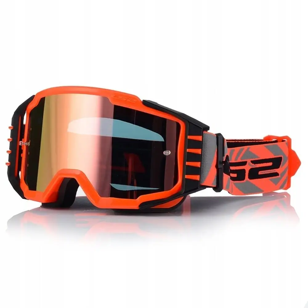 GOGLE-LS2-CHARGER-Cross-OFF-ROAD-Antifog-2-szyby-ZRYWKI-LUSTRO-POMARANCZOWE