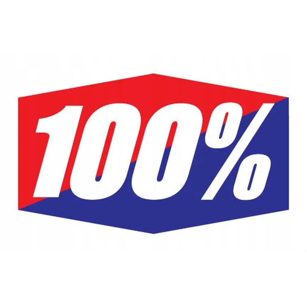 Gogle Cross 100 PROCENT Strata 2 100% Antifog czerwone