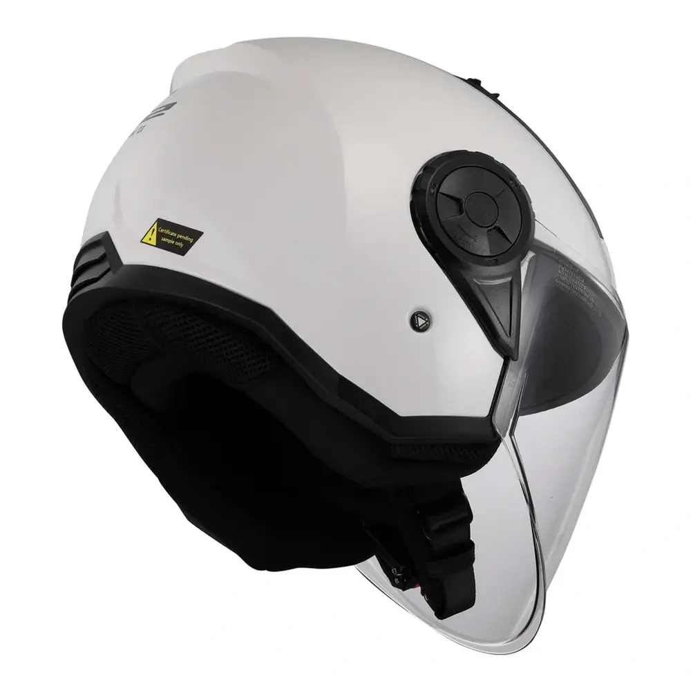 Kask otwarty LS2 OF616 AIRFLOW II SOLID biały - obrazek 3