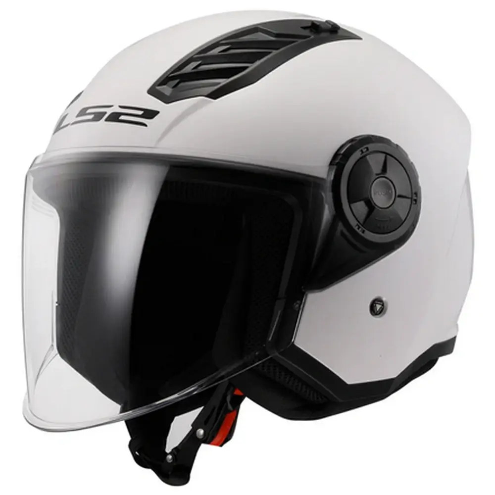 Kask otwarty LS2 OF616 AIRFLOW II SOLID biały