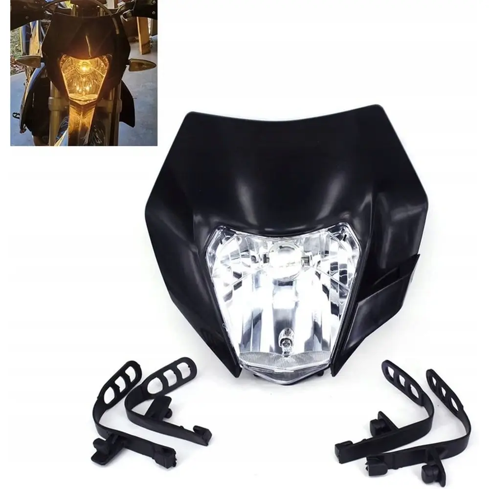 Owiewka przód z reflektorem lampa Cross Enduro
