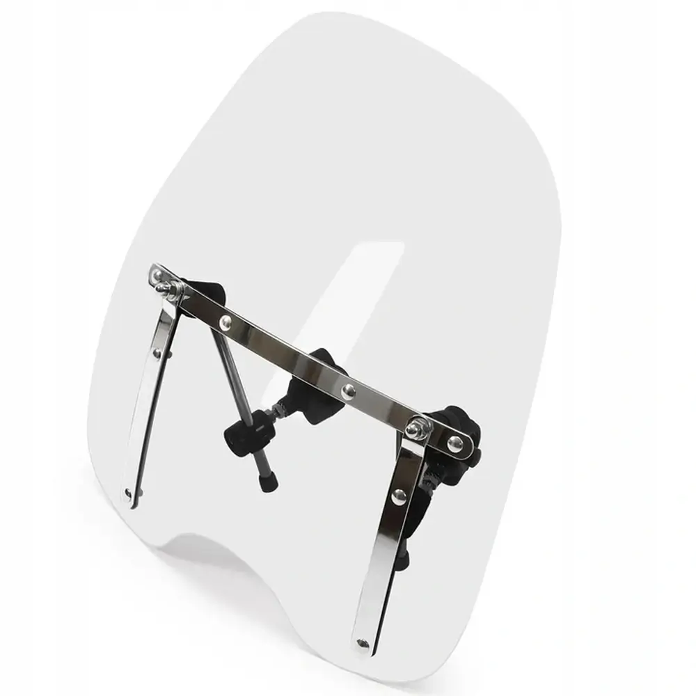 Szyba owiewka motocyklowa Chopper Cruiser shadow intruder 125 stelaż chrom